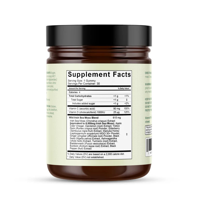 Sea Moss 16-In-1 Gummies